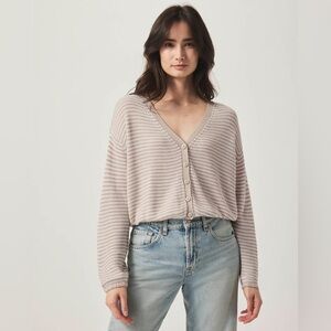 Splendid bri striped cardigan